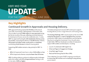 Home Building Finance Ireland grows loan approvals 14% to €3.78bn in H1 2026
